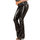 Black Level PVC Zip Trousers