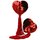 Naughty Love Heart Nipple Tassels