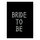 Iron On Bride To Be Transfer with Diamante Rhinestones (new window)