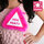 Large Fluffy Hen Party Flashing Badge