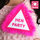 Large Fluffy Hen Party Flashing Badge