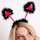 Bridesmaid Warning Black and Pink Hen Party Fluffy Boppers (new window)