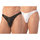 Rio Sheer Silk Style Sexy Briefs (2 Pack)