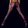 Music Legs Plus Size Fishnet Tights With Lace Up Back