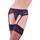 Classified Lace Front Microfibre Suspender Belt