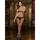 Dreamgirl Stretch Lace Crotchless Knickers with Ruffles