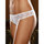 Dreamgirl Stretch Lace Crotchless Knickers with Ruffles