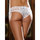 Dreamgirl Stretch Lace Crotchless Knickers with Ruffles