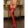Dreamgirl Black Diamond Back Seam Sheer Thigh Highs