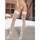 Dreamgirl Black Diamond Back Seam Sheer Thigh Highs