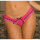 Hustler Lingerie Crotchless Ribbon Logo Briefs