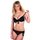 Daring Lace Push Up Bra With Mesh Bow Detail