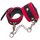 Bondage Boutique Luxury Leather and Suede Padded Wrist Cuff Restraints