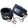 Bondage Boutique Luxury Leather and Suede Padded Ankle Cuff Restraints