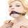 Bondage Boutique Extreme Leather and Metal O-Ring Gag