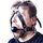 Bondage Boutique Deluxe Leather Face Harness with Ball Gag
