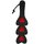 Bondage Boutique Advanced Leather and Suede Three Heart Spanking Paddle