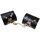 Bondage Boutique Wide Studded Leather Wrist Cuffs