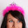 Bride To Be Fluffy Hen Party Tiara and Veil (new window)