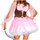 Includes white mesh petticoat