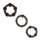 Lovehoney BASICS Get Hard Cock Ring Set (3 Pack)