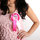 Ladies Night Blushing Bride Rosette Badge