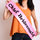 Ladies Night Chief Bridesmaid Sash (new window)