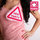 Flashing Warning Sign Hen Badge (new window)