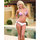 Dreamgirl Aqua Diamond Ruched and Sequinned Bikini