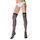 Leg Avenue Striped Suspender Stockings
