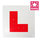 Flashing Hen L Plate Badge (new window)