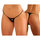 Sensualle Na Agulha Ribbed Thong with Diamante Heart