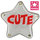 Cute Flashing Star Brooch