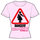 Danger! Hen Night In Progress! Bride To Be T-Shirt (new window)