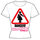 Danger! Hen Night In Progress! Bride To Be T-Shirt (new window)