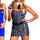 Dreamgirl Plus Size Reversible Dirty Double Cop and Gangster Costume