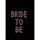 Iron On Bride To Be Transfer with Diamante Rhinestones (new window)