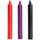 Doc Johnson Japanese Hot Wax Drip Bondage Candles (3 Pack)