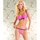 Seven Til Midnight Bra with Polka-Dot Ribbon and Matching G-String