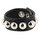 Bondage Boutique Leather Studded Cock and Ball Ring