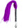 Bondage Boutique Velvet Flogger Whip with PVC Handle