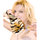 Bondage Boutique Faux Tiger Fur Spanking Paddle