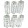 Stretchy Silicone Penis Sleeve Set (6 Pack)