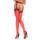 Leg Avenue Plus Size All-In-One Garter Tights with Back Seam