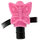 Adam and Eve Cyber Silicone Mini Butterfly Strap-On Vibrator