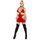 Exposed Plus Size Wet Look Cut Out Mini Dress & G-String Set