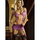 G World Lace and Diamante Pleasure Dress and Stockings