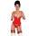 Exposed Liquid Onyx Cupless Merry Widow and G-String Set