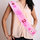 Modern Bride 2 Be Hen Party Sash