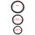 Cock and Ball Triple Rings Set Silicone